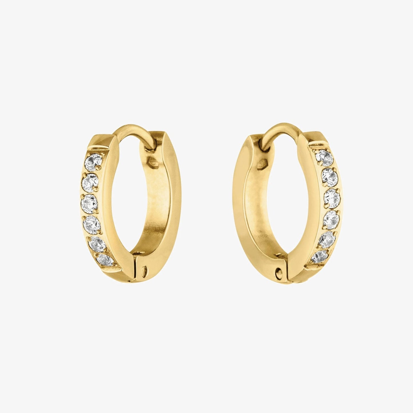 Tiny Gold Hoop Earrings