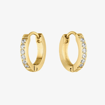 Tiny Gold Hoop Earrings
