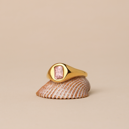 Anillo rosado