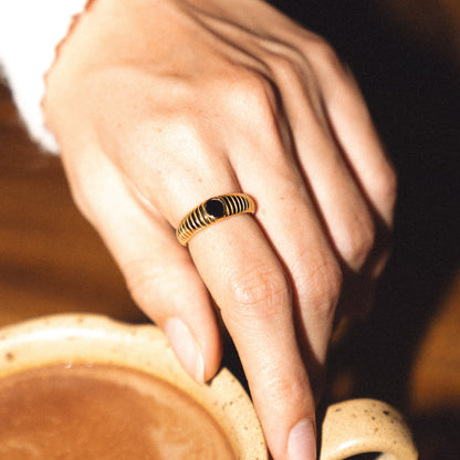 Anillo de Ónix "Seseh"