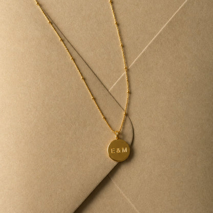 Dainty Medallion Necklace