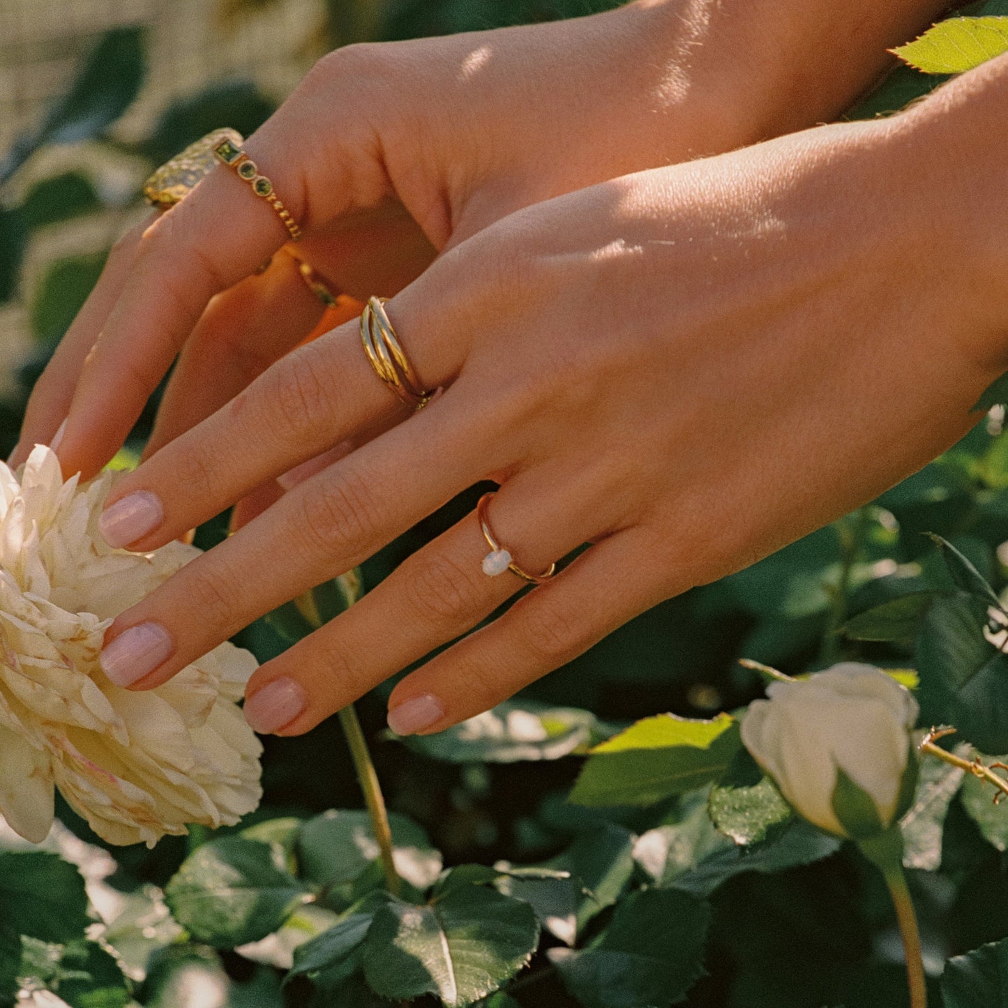 Oval Opal Ring