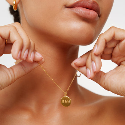 Dainty Medallion Necklace