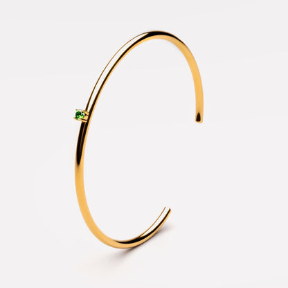 Brazalete Delgado de Esmeraldas
