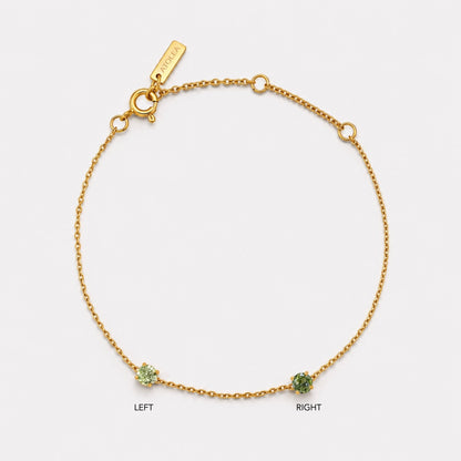 Custom Birthstone Bracelet
