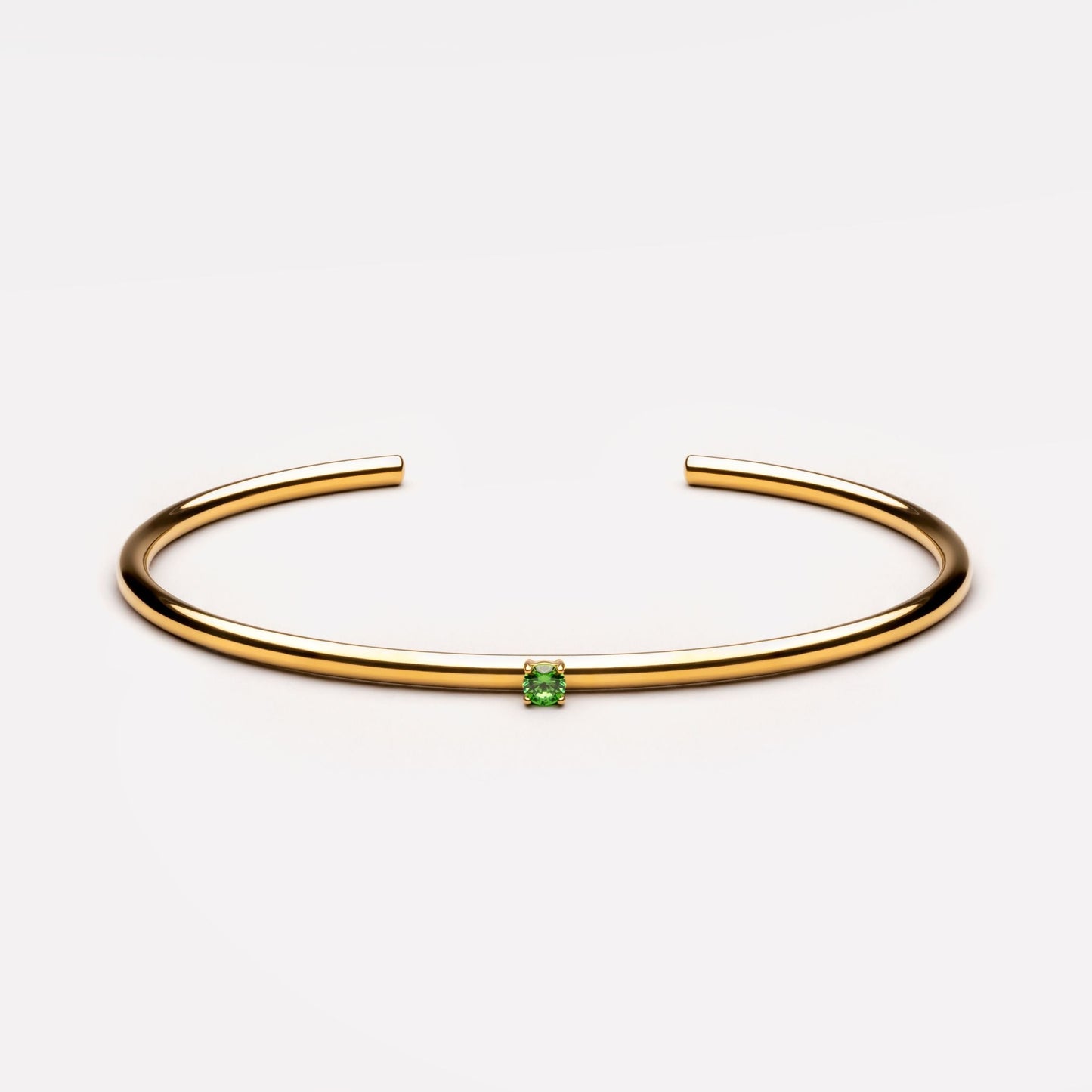 Brazalete Delgado de Esmeraldas