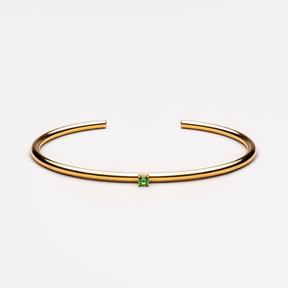 Brazalete Delgado de Esmeraldas