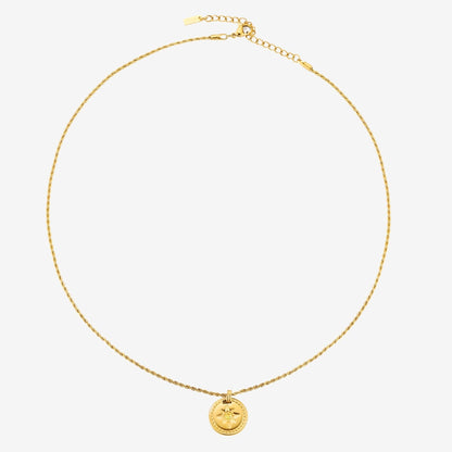 Golden Compass Necklace