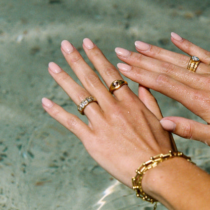 Anillo Ocre