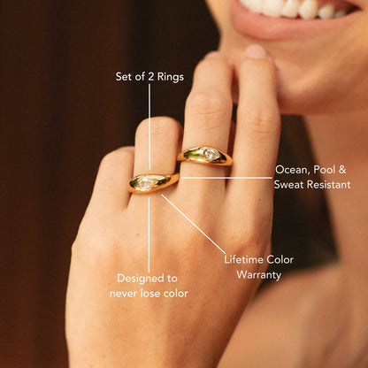 “Harmony” Rings Set