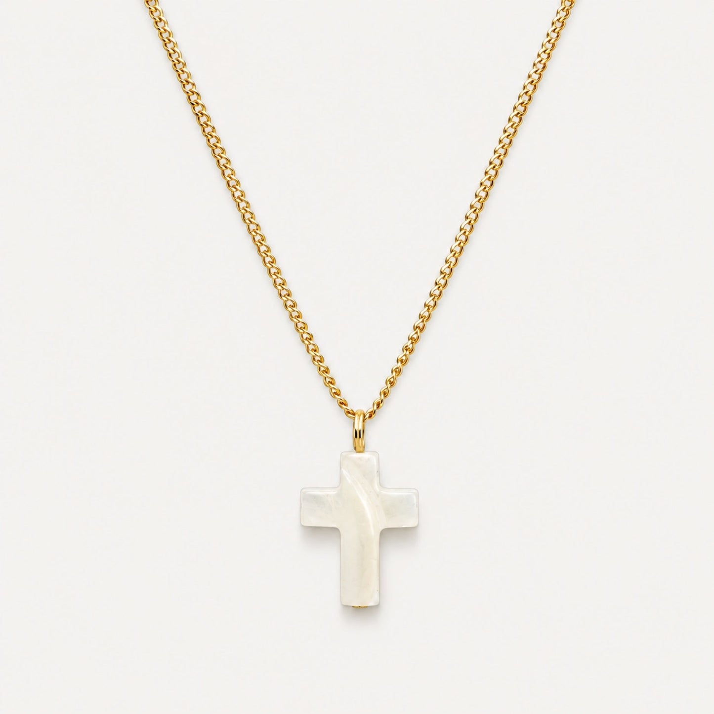 Collar con Cruz de Nácar