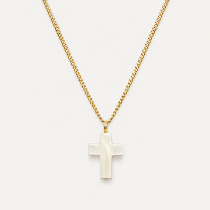 Collar con Cruz de Nácar