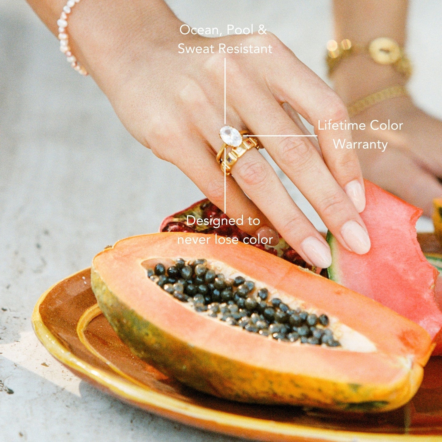 Anillo Solitario Ovalado
