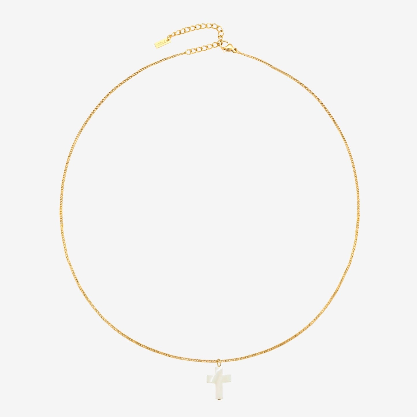 Collar con Cruz de Nácar