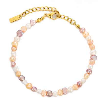 Pulsera Perla Rosa