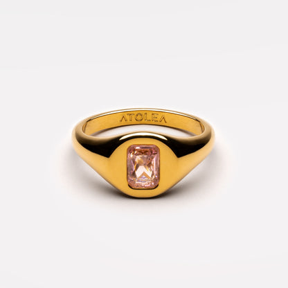 Anillo rosado