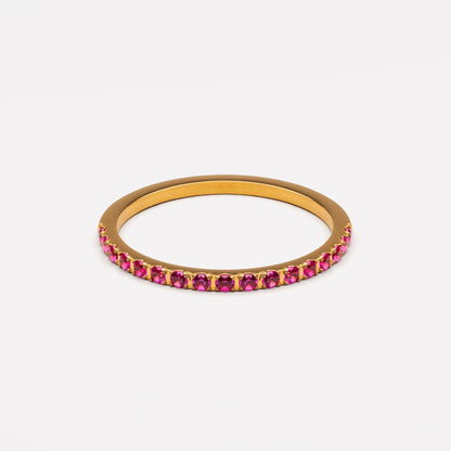“Bordeaux” Thin Ring