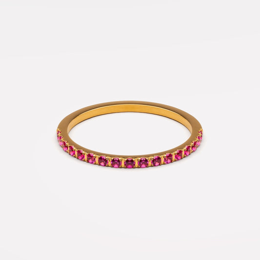 “Bordeaux” Thin Ring