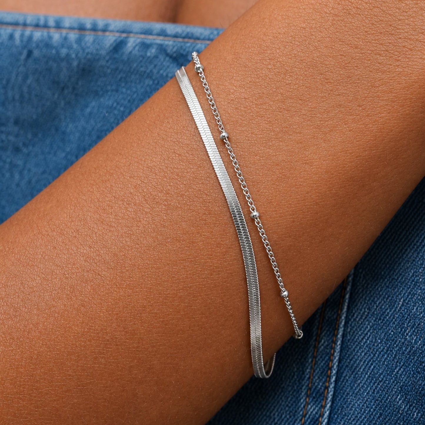 Pulsera de capas para el día a día