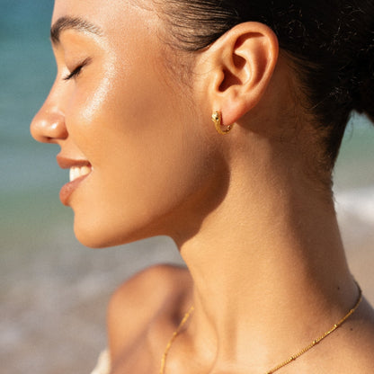 Snake Hoops Earrings