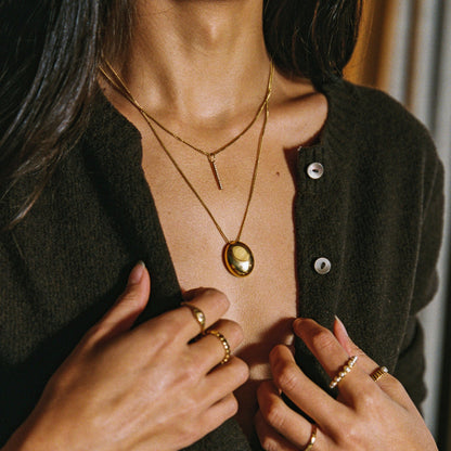 Collar de barra brillante