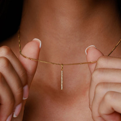 Collar de barra brillante