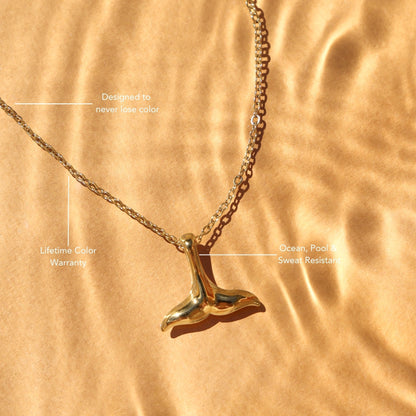 Collar de cola de ballena