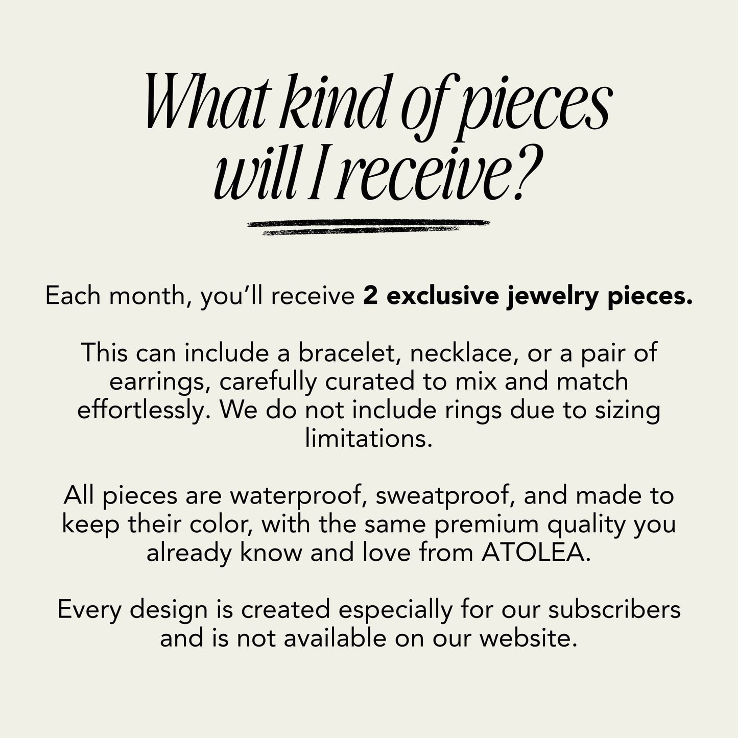 Mystery Jewelry Subscription Box